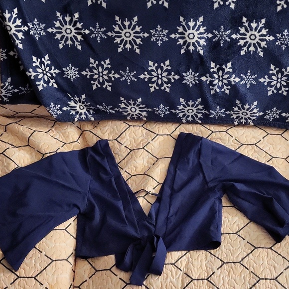 Brand New Kimono Crop Top - Picture 3 of 3